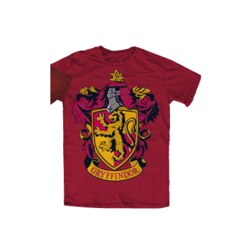 T-shirt originale Grifondoro Harry Potter Ufficiale Warner Bros maglia maglietta 