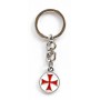 Portachiavi Templare Croce Rossa
